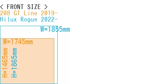 #208 GT Line 2019- + Hilux Rogue 2022-